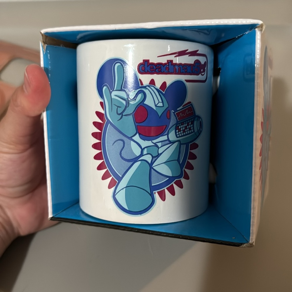 Deadmau5 EDM Music DJ Mega Man Coffee & Tea Mug - New in Box -